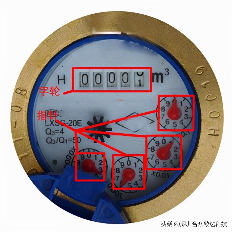 水表的讀數怎么看？水表怎么看噸數？